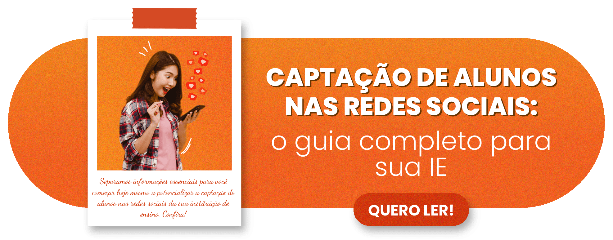 Captação de alunos nas redes sociais - Rubeus