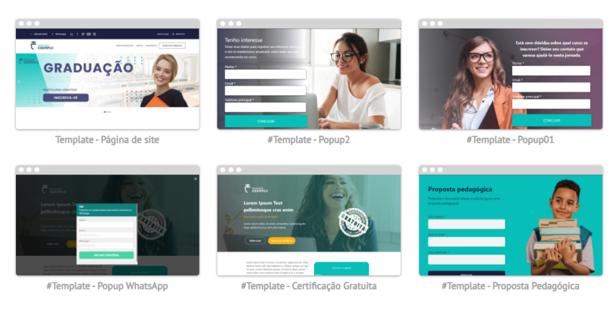 Templates Rubeus | O que precisa ter na landing page do seu curso: saiba mais!