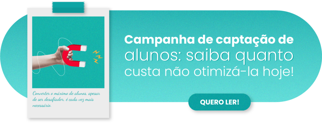 Campanha de captação de alunos - Rubeus