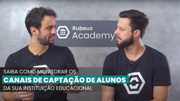 Canais de captação de alunos - Rubeus