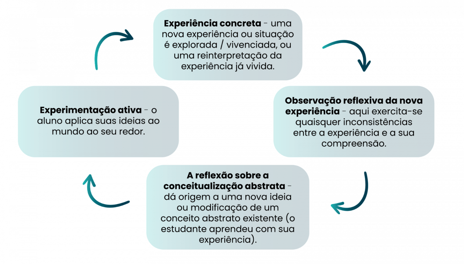 Ciclo de Aprendizagem Experiencial: etapas e aplicações