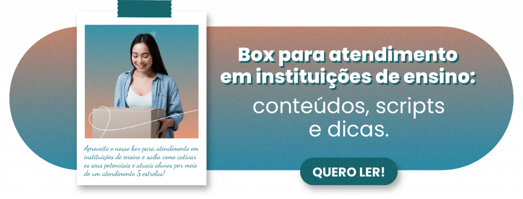 Box para atendimento em instituições de ensino - Rubeus