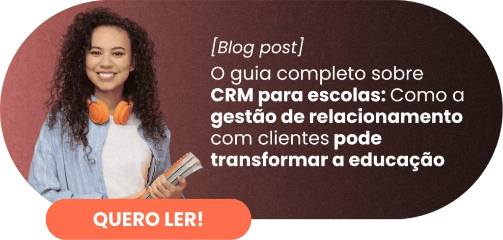 CRM para escolas - Rubeus