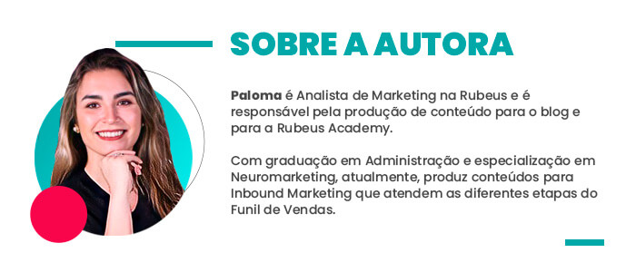 Autora Rubeus - Paloma Estevam | O que precisa ter na landing page do seu curso: saiba mais!