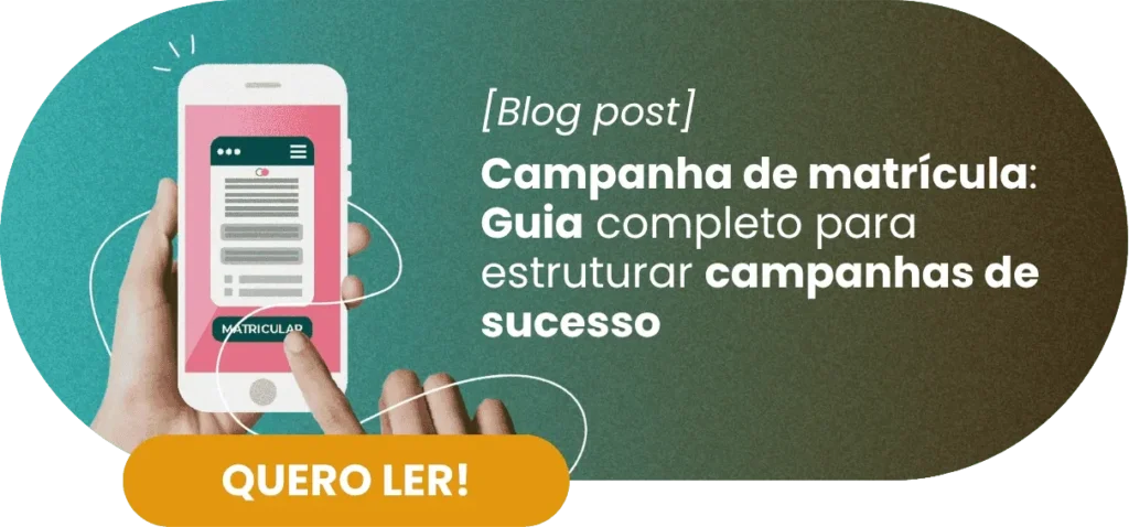 Campanha de matrícula - Rubeus