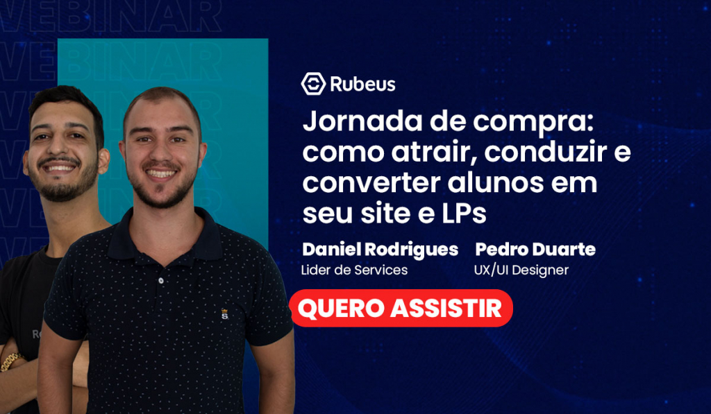 Jornada de compra: como atrair, conduzir e converter alunos em seu site e LPs - Rubeus