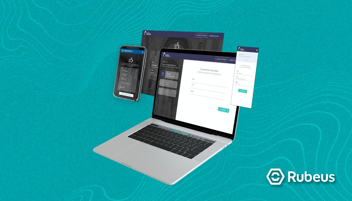Ficha de inscrição Rubeus: 100% focada em conversão de alunos - Rubeus