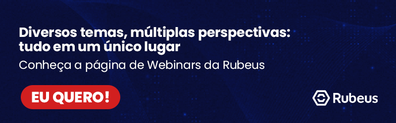 Página de webinars Rubeus Possibilidades do Ecossistema Rubeus: como aproveitá-las