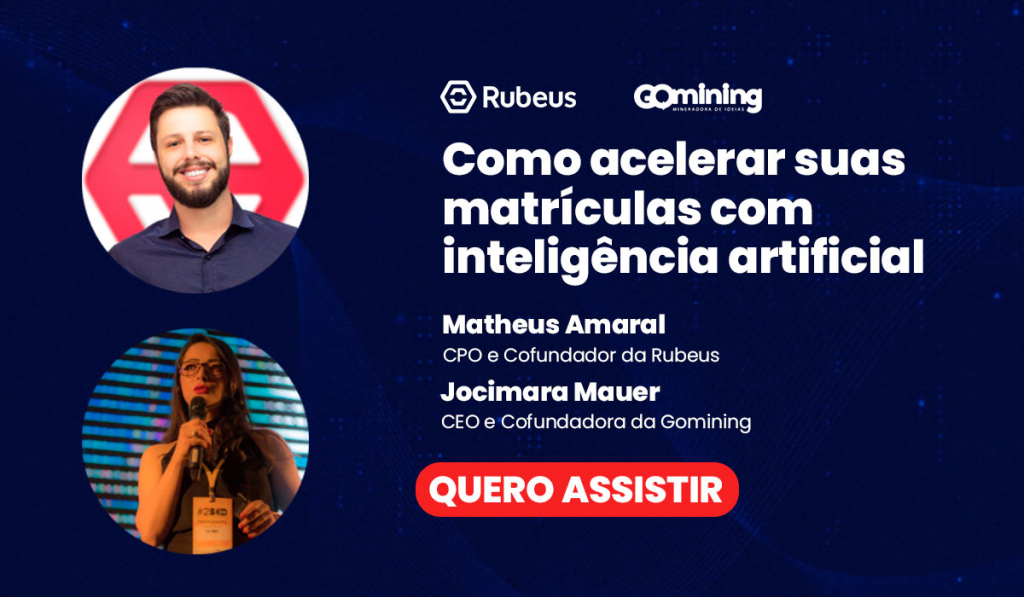 Webinar em parceria: Como acelerar suas matrículas com Inteligência Artificial