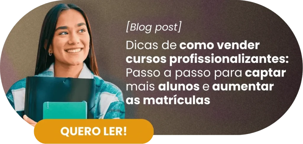 Como vender cursos profissionalizantes - Rubeus